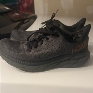 Hoka Charcoal Athletic Shoes